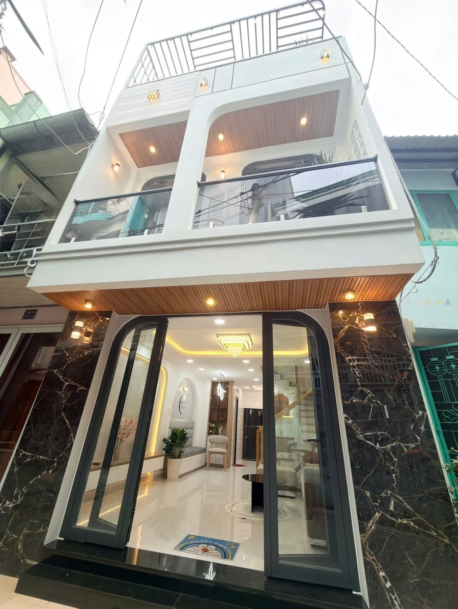 Bán nhà 2 tầng hẻm xe hơi 45m2 Cư xá Nguyễn Trung Trực, 3 Tháng 2, Quận 10, nhỉnh 7 tỷ - Ảnh thu nhỏ 3