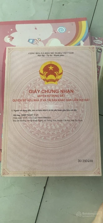 Bán đất 1700 mét vuông chính chủ tại Cầu Kè Trà Vinh - Ảnh 1