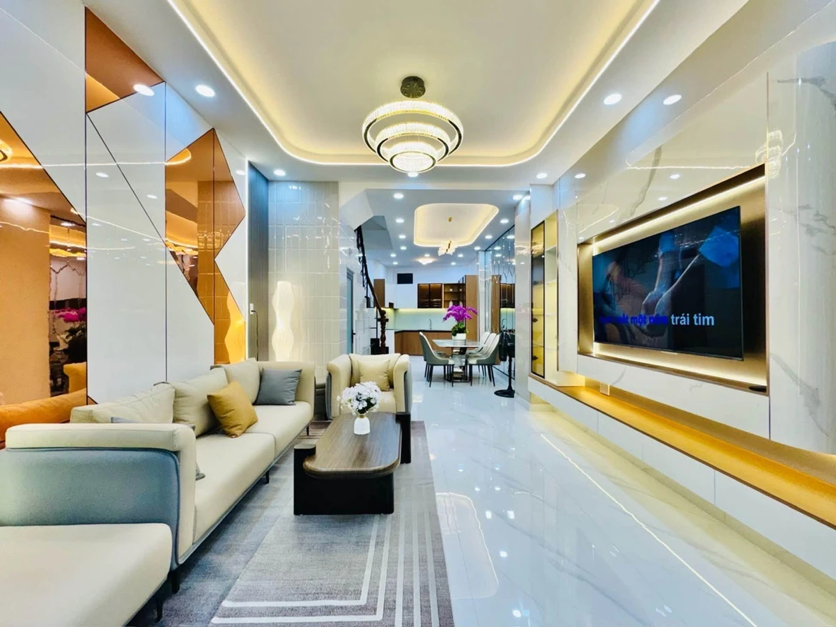 Bán nhà 6 phòng ngủ nội thất sang xịn 53.5m2 Phú Nhuận 8.9 tỷ - Ảnh thu nhỏ 3