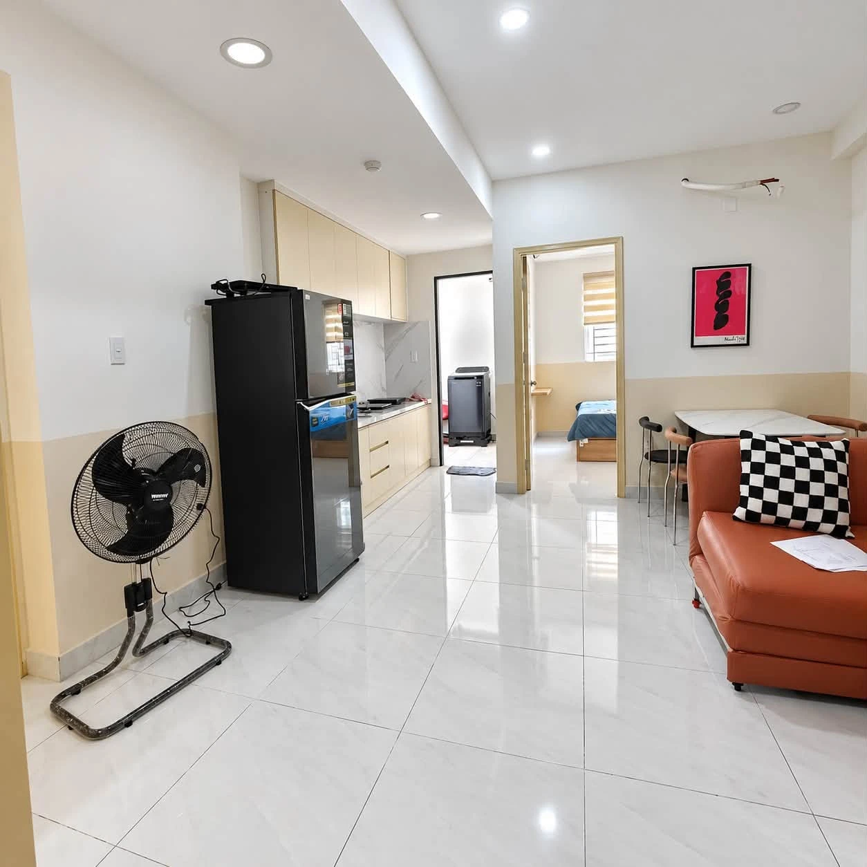 Bán căn hộ 2PN chung cư Cường Thuận 55m2 full nội thất giá 1,55 tỷ gần bệnh viện Đồng Nai - Ảnh 1