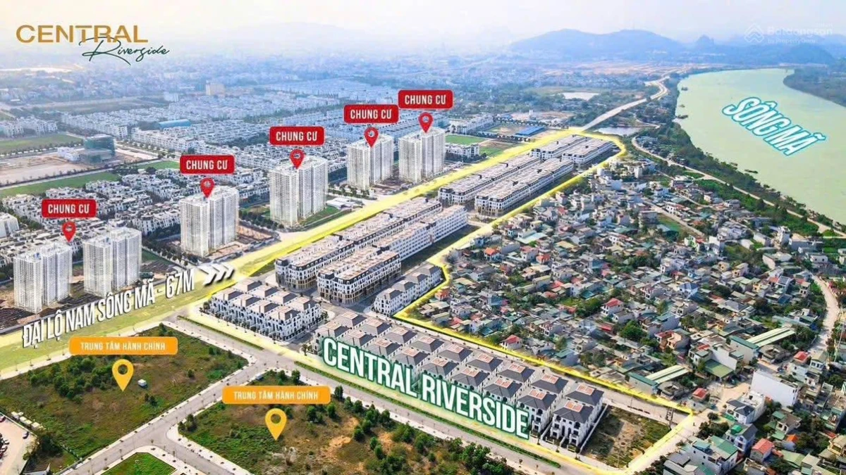 Sốc! Cắt lỗ tận 800 triệu căn liền kề 85m2 Central Riverside - Ảnh thu nhỏ 4