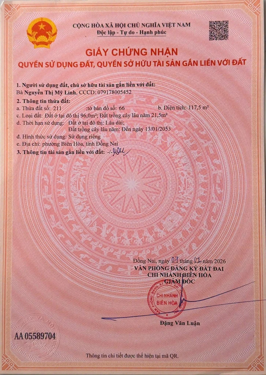Bán đất 117m2 mặt tiền kinh doanh, giá 2.55 tỷ - Ảnh 1