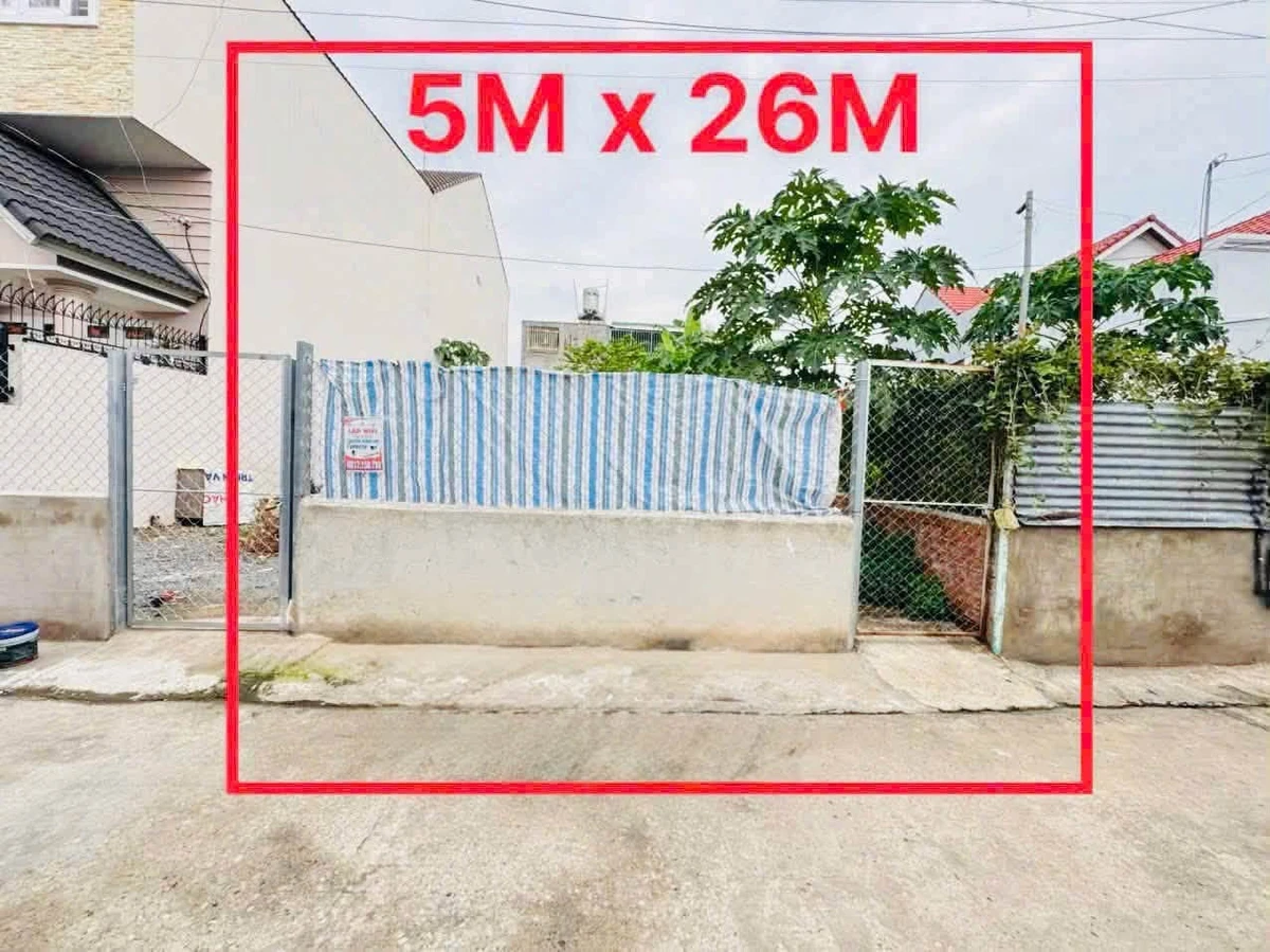 Bán lô đất sổ riêng 5x26m gần chợ Trảng Dài - Ảnh 1
