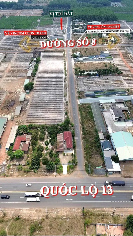 Bán đất 175m² gần Quốc Lộ 13, Bình Dương 650 triệu