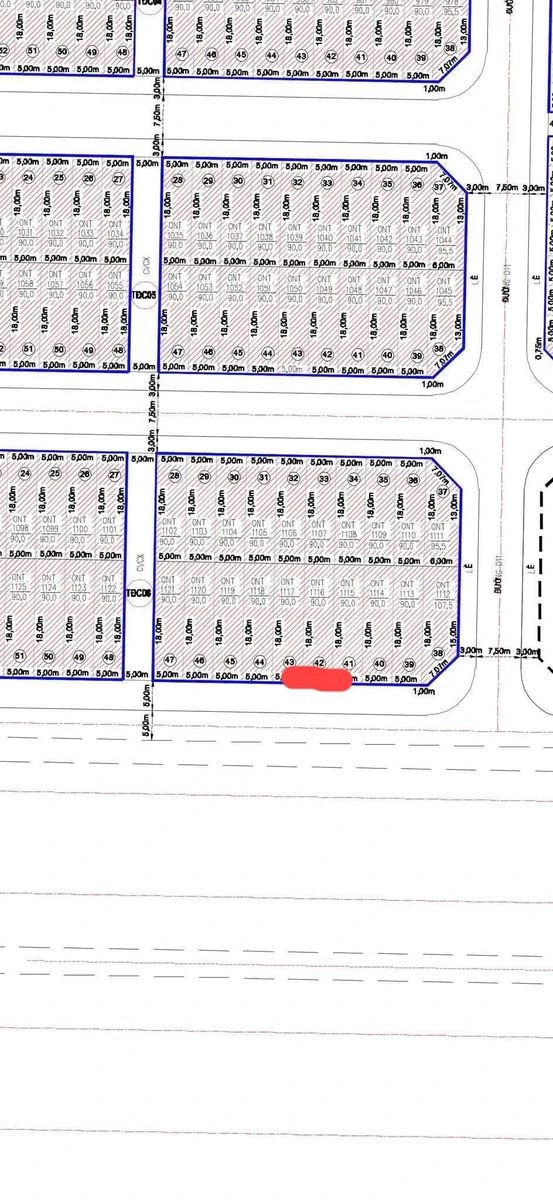 Bán 3 nền liền kề 100m² Thanh Phú Bến Lức 3.4 tỷ - Ảnh thu nhỏ 3