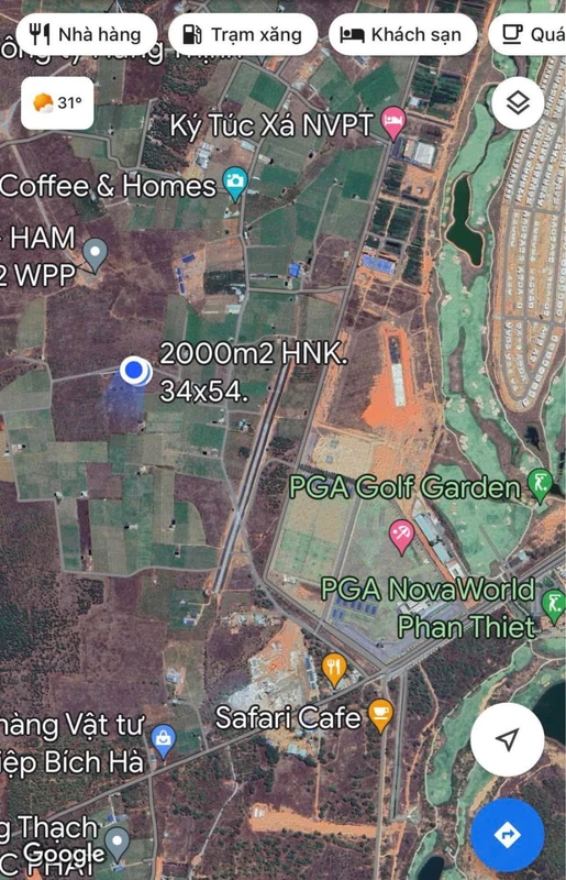 Bán đất biển Tiến Thành 2000m² sổ hồng riêng, view cánh quạt gió