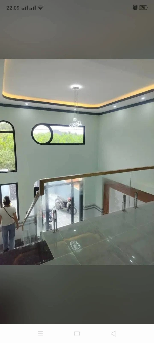 Bán nhà gác đúc 3PN, 5x21,6m, sân ôtô, khu phố 4 Hắc Dịch, Phú Mỹ - Ảnh 1