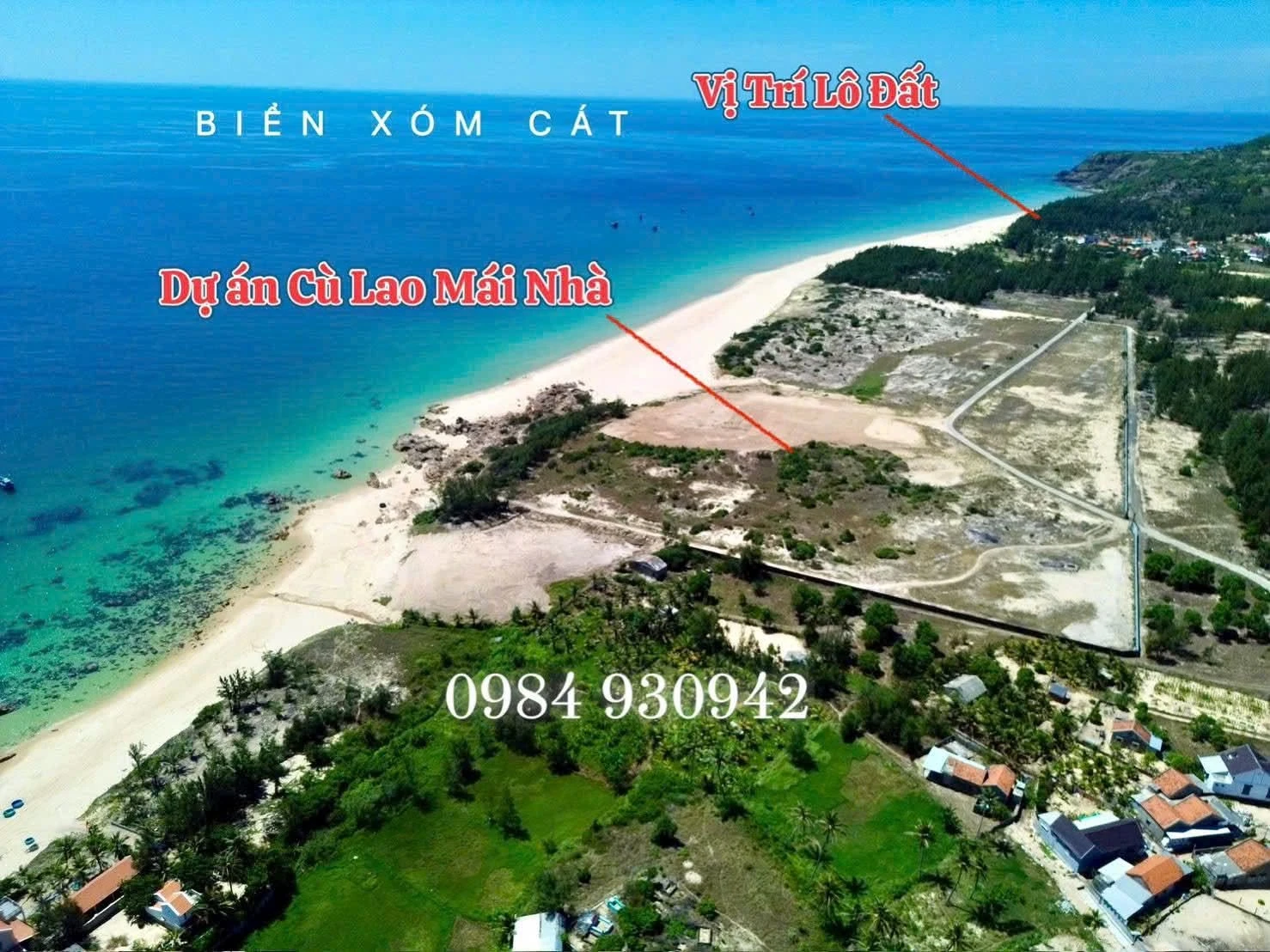 Bán lô đất mặt biển 800m2 Tuy An, Phú Yên - Ảnh 1
