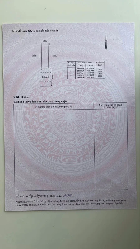 Bán đất Phú Ân Nam 2 Diên Khánh 120m² sổ hồng riêng