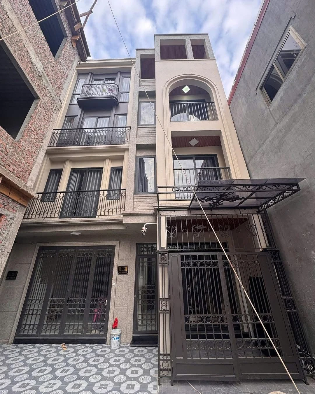 Bán nhà mới 4 tầng sân cổng riêng 47-57m2 Thiên Lôi, gần Aeon Hải Phòng, từ 4,45 tỷ - Ảnh 1