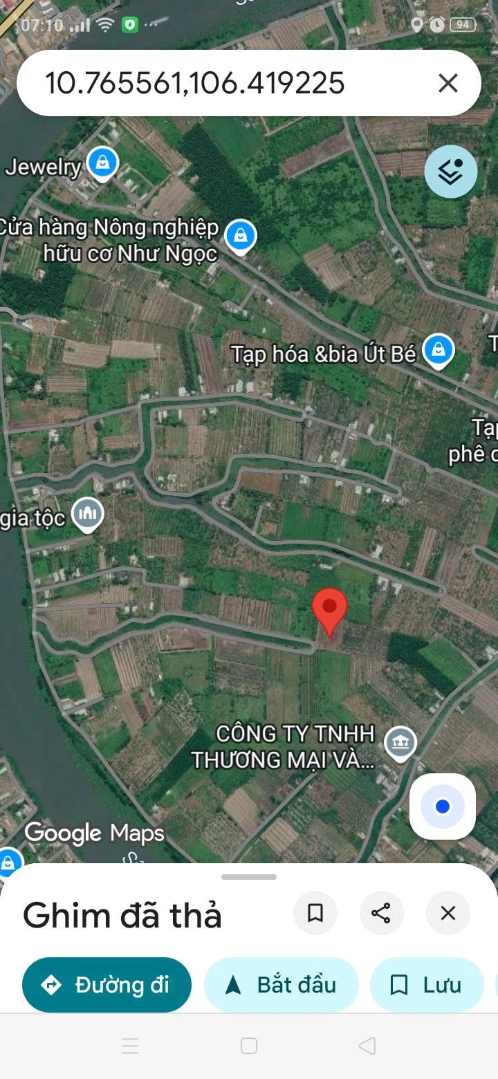 Bán đất lúa 5127m2 giá 3 tỷ 100 triệu Tây Ninh - Ảnh 1