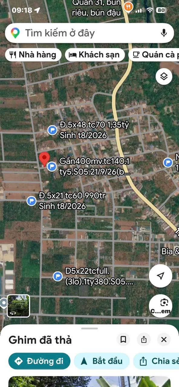 Bán đất gần 400m² giá 1,5 tỷ Tỉnh Lộ 8 Thủ Đức - Ảnh 1