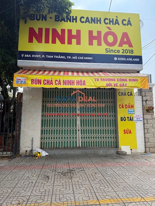 Cho thuê mặt bằng 85m² đường Xô Viết Nghệ Tĩnh, Vũng Tàu