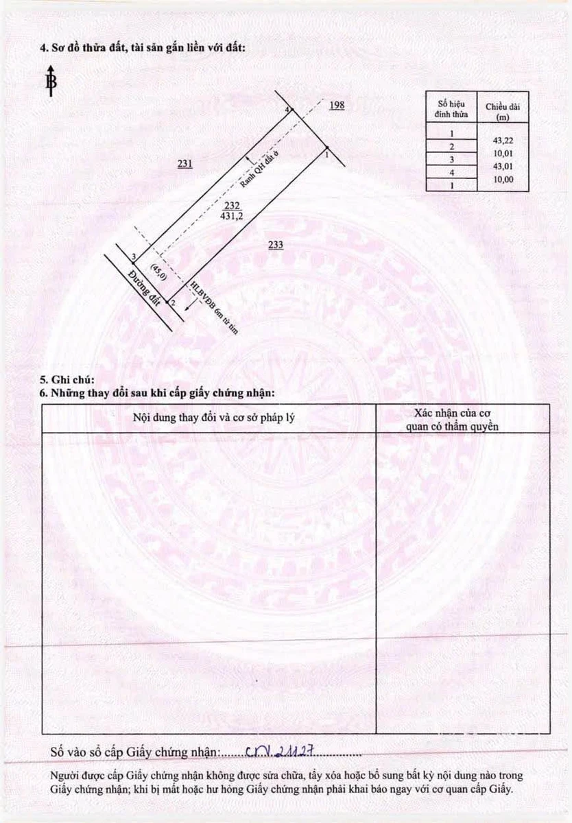 Bán đất Tân Hoà Đồng Phú 4.000 m², giá hơn 400 triệu - Ảnh thu nhỏ 2