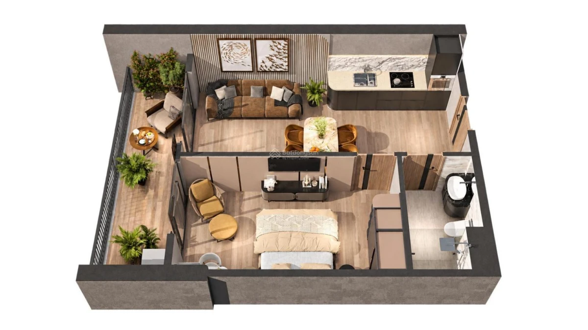 BÁN CĂN HỘ THƯƠNG MẠI KHOÁNG NÓNG VEN HÀ NỘI GIÁ CHỈ 28tr/m2 Full nội thất.Tặng vé Vip LH0855 338 *** - Ảnh thu nhỏ 5