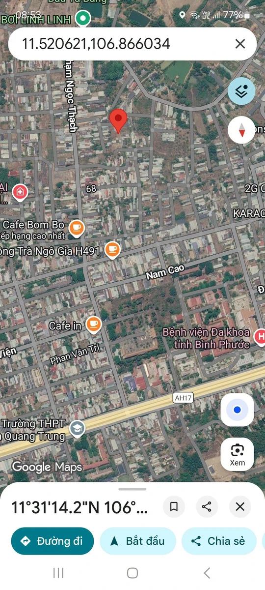 Bán đất thổ cư 71m² Phường Đồng Xoài, Bình Dương - Ảnh thu nhỏ 2