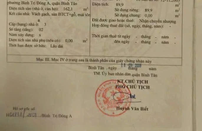 Bán nhà cấp 4 Mã Lò Bình Tân 89.6m², 3 tỷ 950 - Ảnh 1