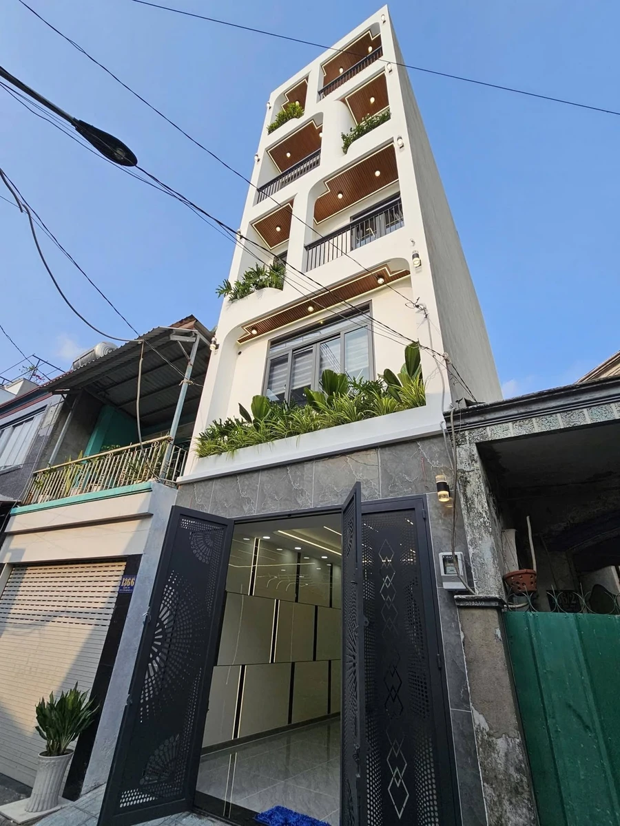 Bán nhà 4 tầng hẻm ô tô Trần Thị Năm Q12, 60m², 7,95 tỷ - Ảnh 1