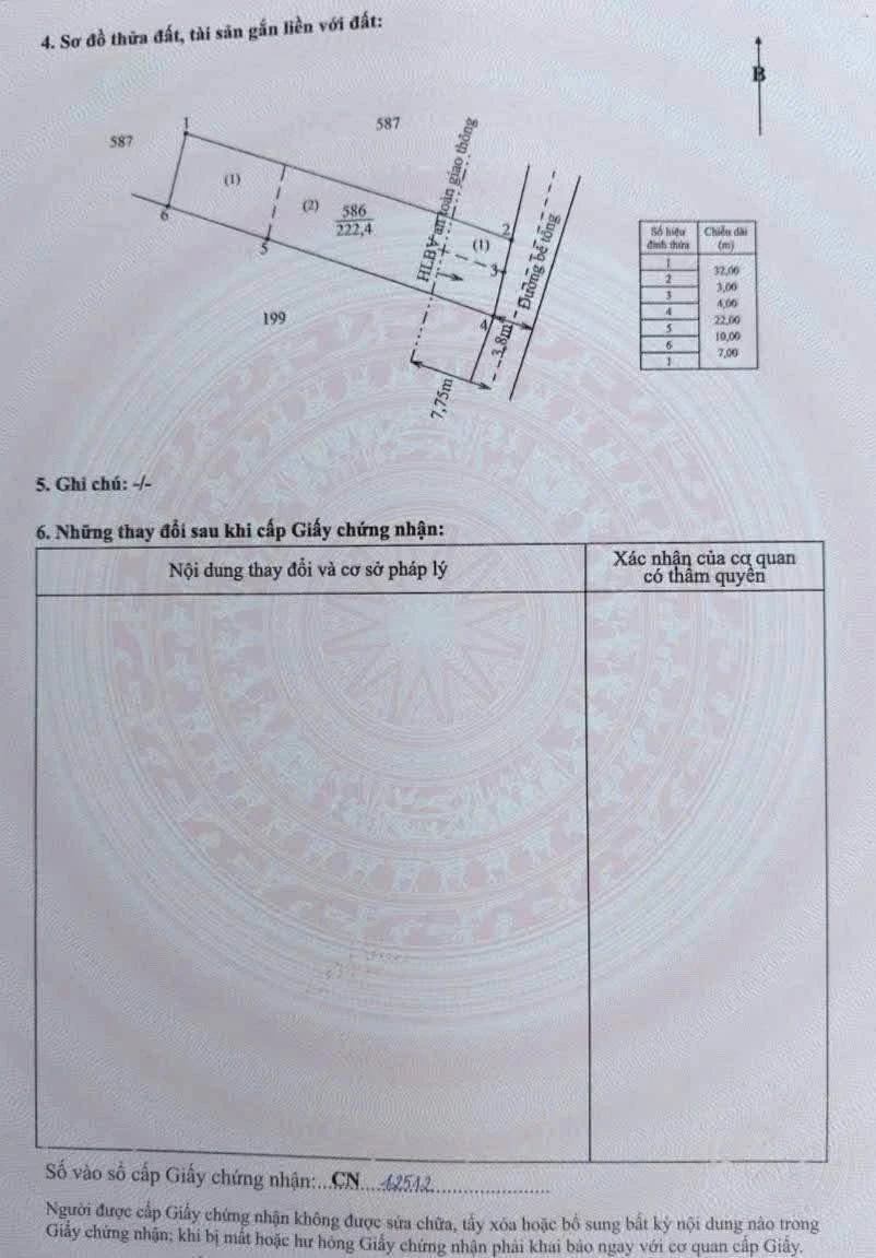 Đất thổ cư Tầm Vu Long An 220-280m2 từ 499 triệu - Ảnh thu nhỏ 3