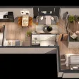 Căn hộ nghỉ dưỡng khoáng nóng Onsen Sky Garden - Winham Thanh Thủy - Ảnh thu nhỏ 13