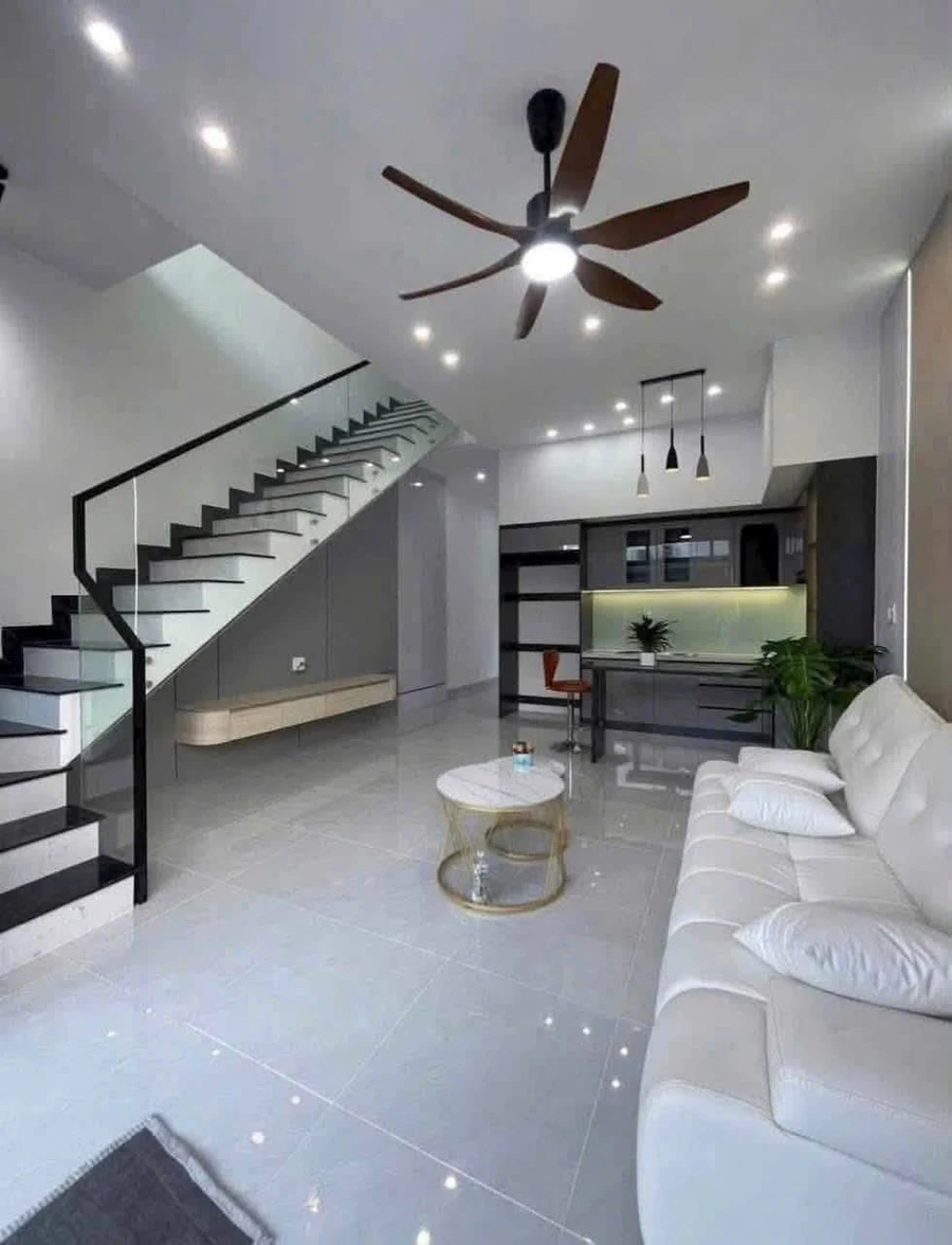 Bán nhà 1 trệt 1 lầu 3PN 60m² gần Chợ Phú Mỹ Quận 7 - Ảnh thu nhỏ 5