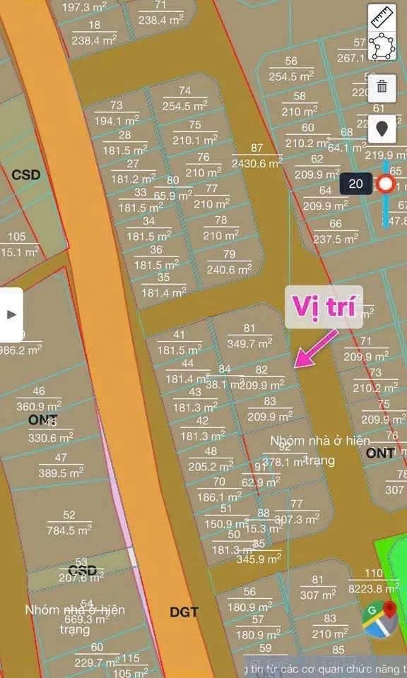 Bán lô đất Phú Cát 210m² gần cầu Nhật Lệ 3 giá 1 tỷ 3 - Ảnh thu nhỏ 2