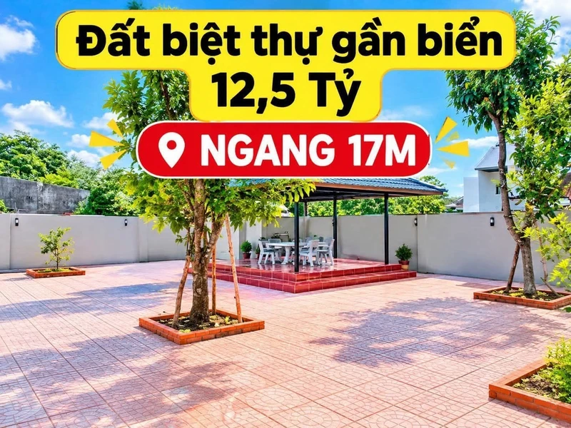 Bán đất 310m² hẻm ô tô Nguyễn Hữu Cảnh gần biển Vũng Tàu 12,5 tỷ