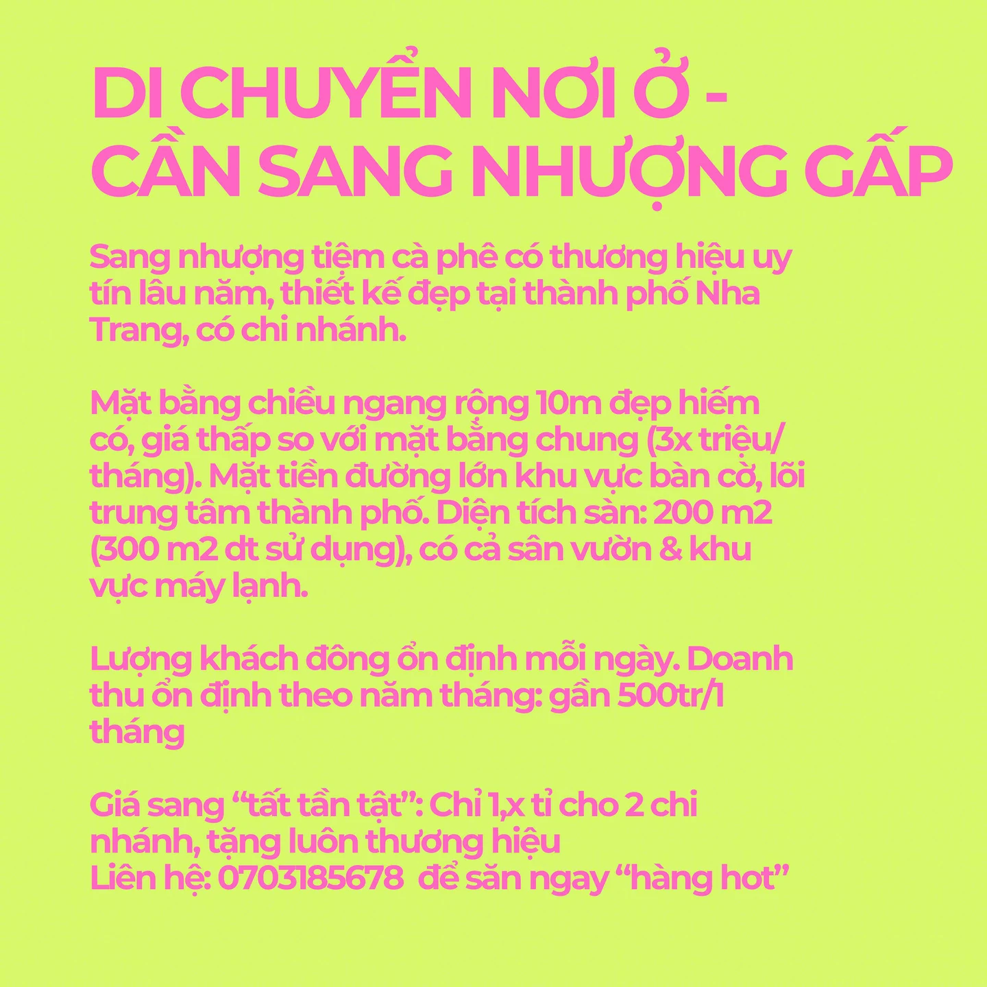 DI CHUYỂN NƠI Ở - CẦN SANG NHƯỢNG GẤP - Ảnh 1