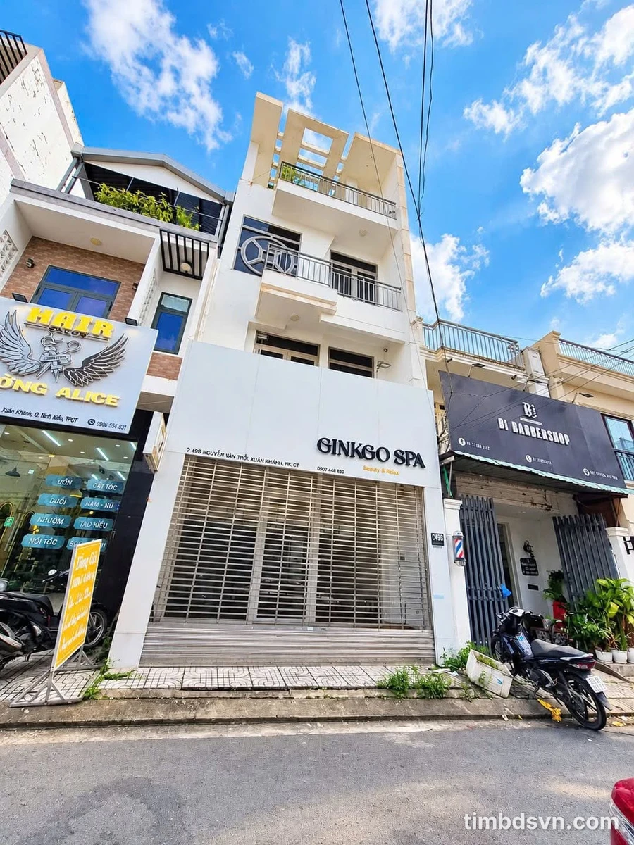 Bán nhà trệt 3 lầu mặt tiền Nguyễn Văn Trỗi, Cần Thơ 219m² - Ảnh 1
