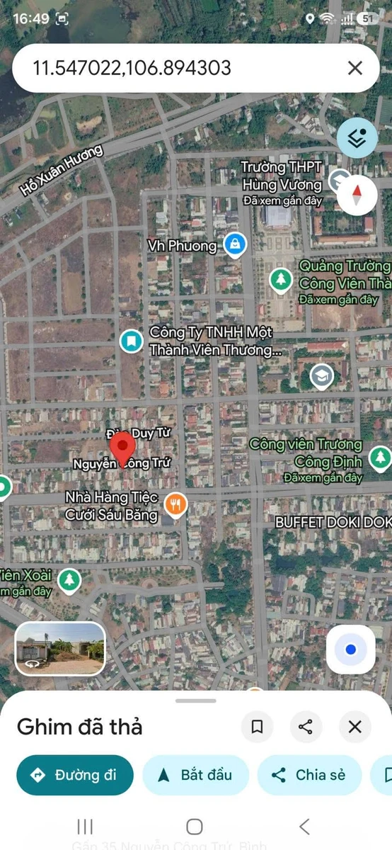 Bán nhà mặt tiền Nguyễn Công Trứ, Tân Phú, 122m² - 1,4 tỷ - Ảnh thu nhỏ 4