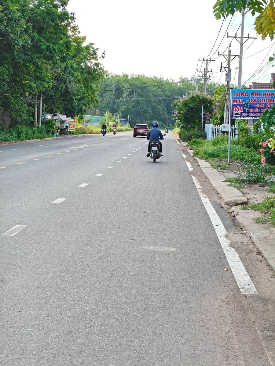 Bán đất mặt tiền Minh Lập Hóc Môn 20x95x100m - Ảnh 1
