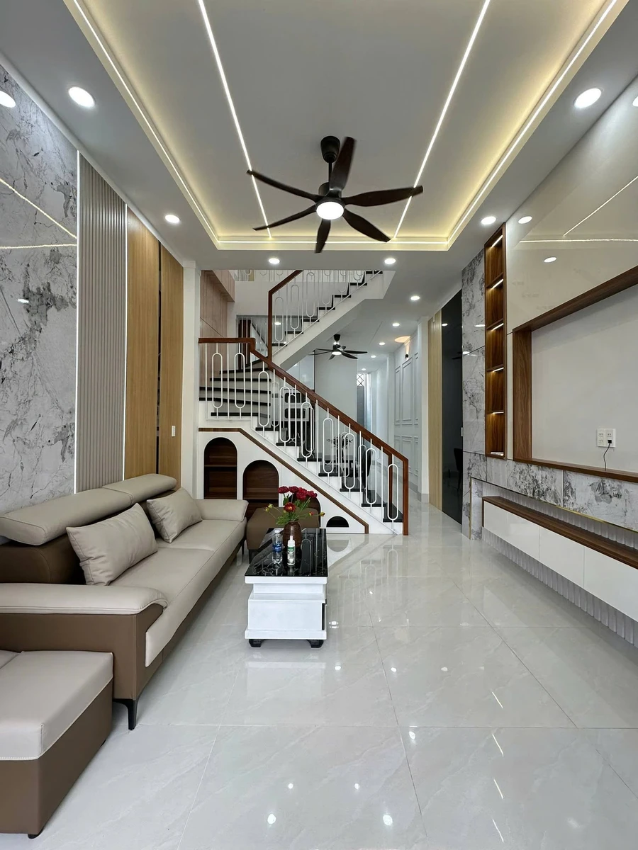 Bán nhà phố 1 trệt 1 lầu 4x20m, 3 phòng ngủ, gần BV Đồng Nai, Phường Tam Hiệp - Ảnh 1