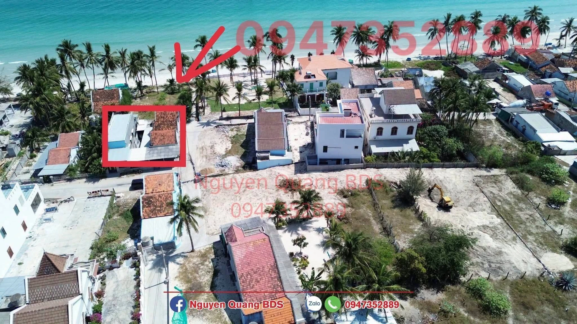 Bán nhà góc 375m2 view biển Dốc Lết, Khánh Hòa 12 tỷ - Ảnh 1
