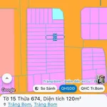 Bán đất mặt tiền Lê Lợi Trảng Bom 120m² 3,2 tỷ - Ảnh thu nhỏ 1