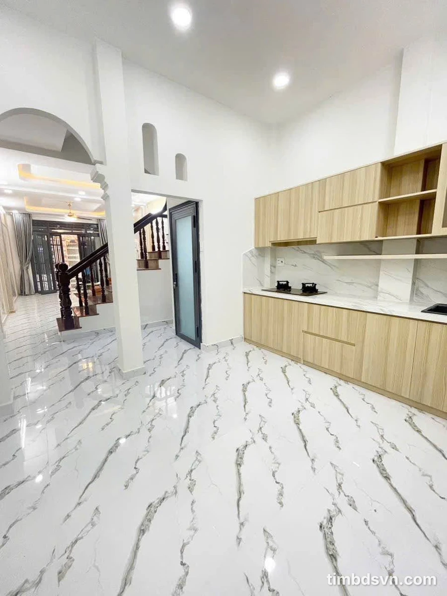 Bán nhà 4 tầng 60m² Âu Dương Lân, Phường 3, Quận 8 - Ảnh thu nhỏ 4