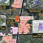 Bán đất tại Sát khu công nghiệp Ngọc Lý, 480 triệu, 117m2, view đẹp - Ảnh thu nhỏ 4