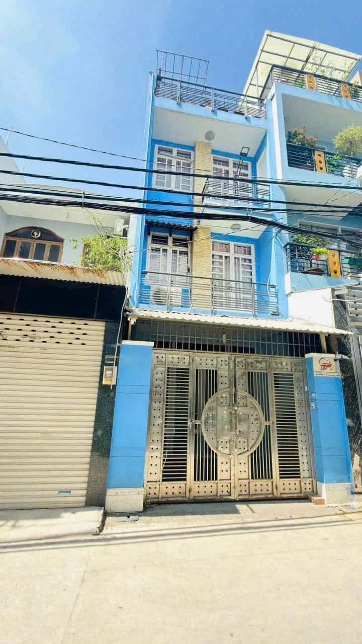 Bán nhà 3 tầng hẻm xe hơi 6m thông đường Gò Dầu, Tân Phú, 70m2, giá 7,6 tỷ - Ảnh 1
