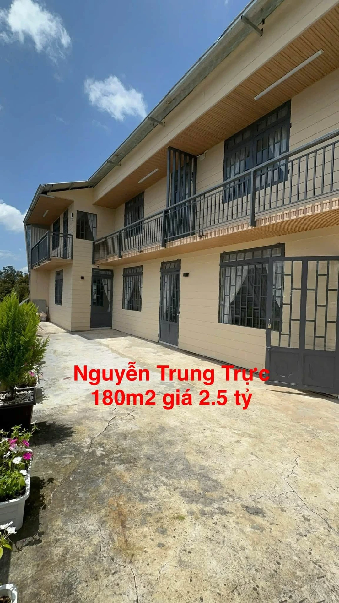 Bán nhà 180m2, 6PN Đà Lạt đường Nguyễn Trung Trực 2.5 tỷ - Ảnh 1