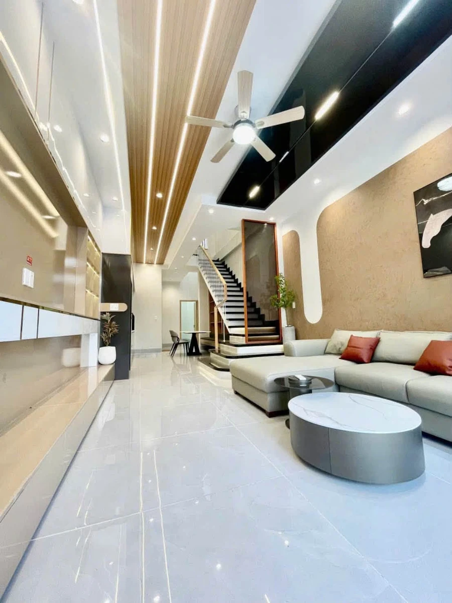 Bán nhà 1 trệt 1 lầu 4x25m, sân ô tô 7m, gần Big C Tân Hiệp, Biên Hòa - Ảnh thu nhỏ 3