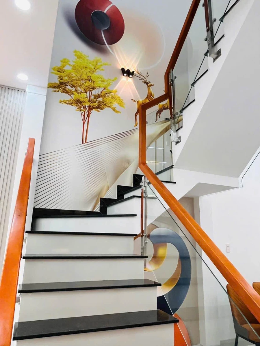 Bán nhà mới xây 4x18m, 3 phòng ngủ, 2 WC, sổ hồng riêng tại KDC Cát Tường Phú Sinh, Mỹ Hạnh Bắc - Ảnh thu nhỏ 5