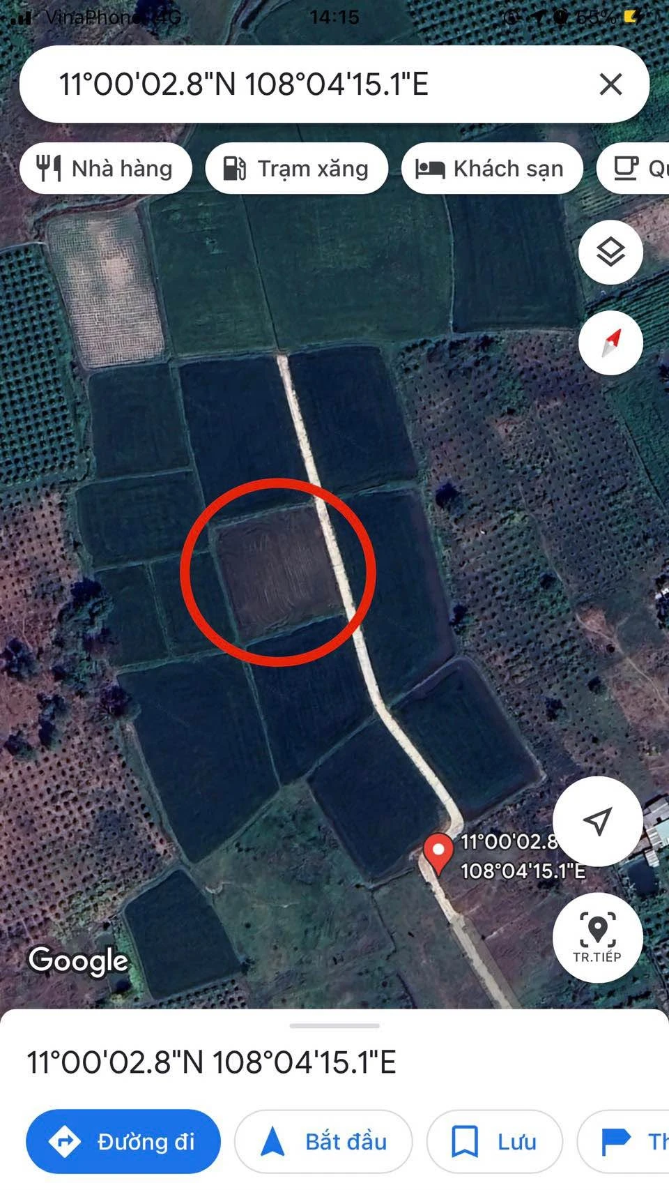 Bán đất 1300 m² tại Hàm Liêm, Khánh Hòa, 490 triệu - Ảnh 1