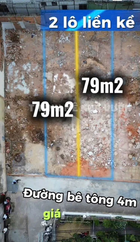 Bán liền kề 79m² Phú Thuỷ, Phan Thiết, Bình Thuận, giá 2 tỷ