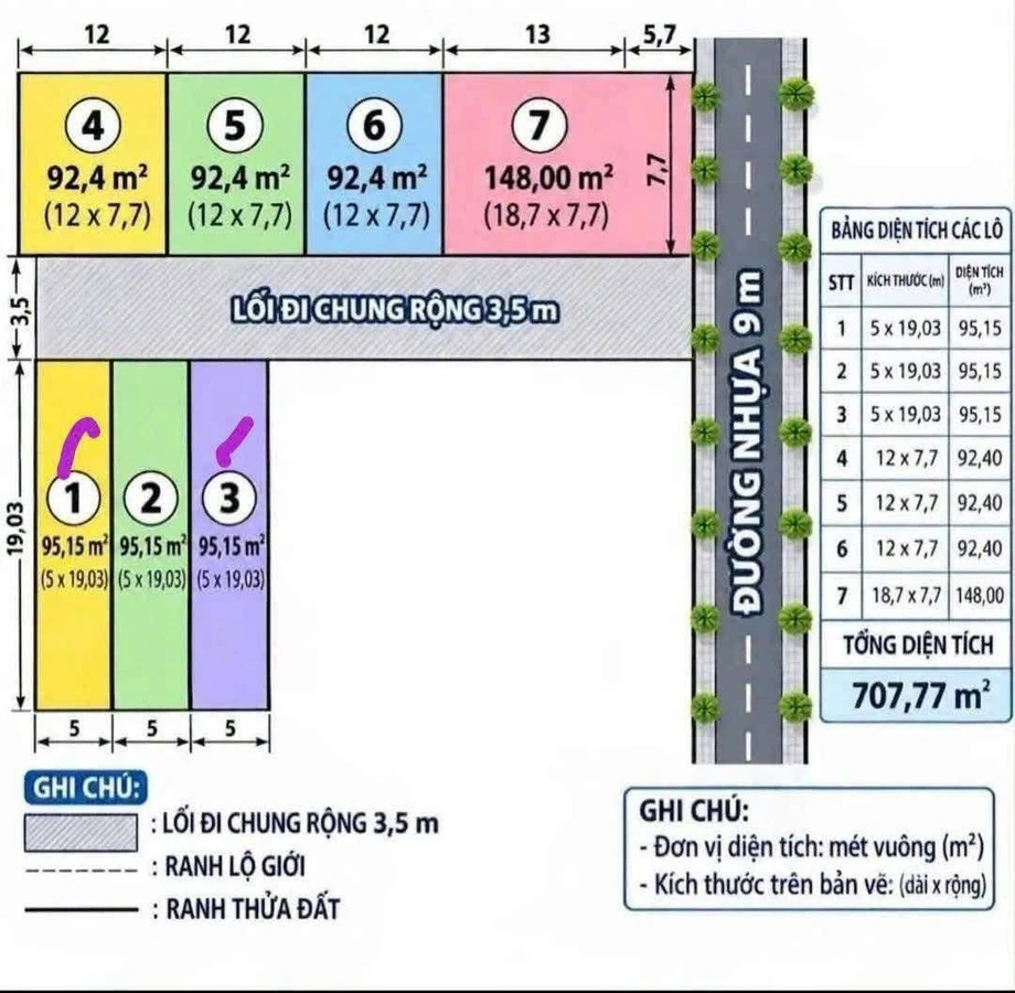 Bán đất gần Hoàng Hoa Thám, 93.6m², 790 triệu - Ảnh 1