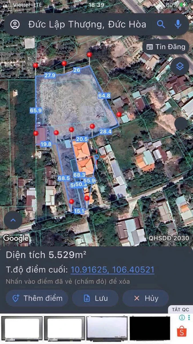 Bán đất 5600m2 tại Hậu Nghĩa 16 tỷ - Ảnh 1
