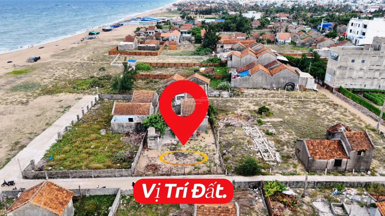 Cần bán lô thứ 2 của biển, 454m2, hai mặt đường, vị trí ở Làng Lò 1 - Ảnh 1
