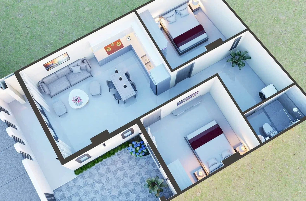 Bán nhà 2PN 88m² Phường Bình Lộc Đồng Nai 1,45 tỷ - Ảnh 1
