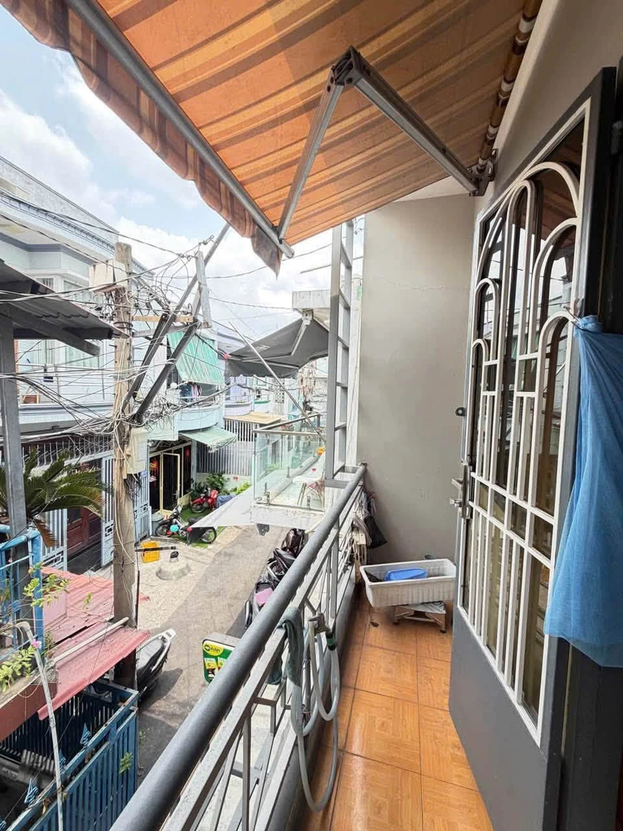 Bán nhà hxh 53m² ngang 5m gần CSGT Nơ Trang Long - Ảnh thu nhỏ 4