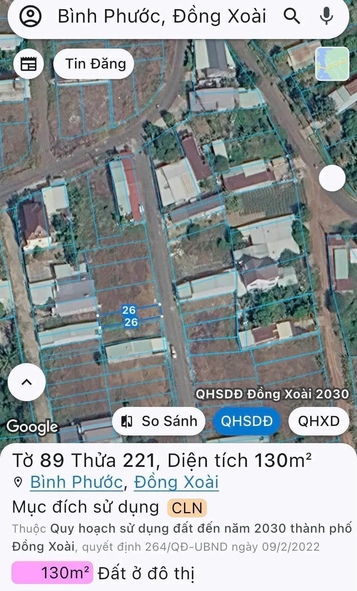 Bán đất 130m² mặt tiền Ông Tích, Bình Chánh 5.5 tỷ - Ảnh thu nhỏ 3