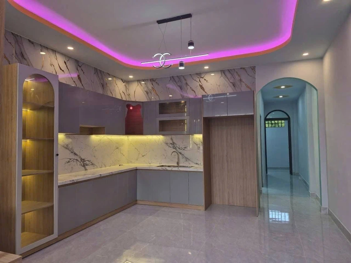 Bán nhà 1 trệt 1 lửng 3PN, 108m² Long Trạch, Cần Dước - Ảnh thu nhỏ 4