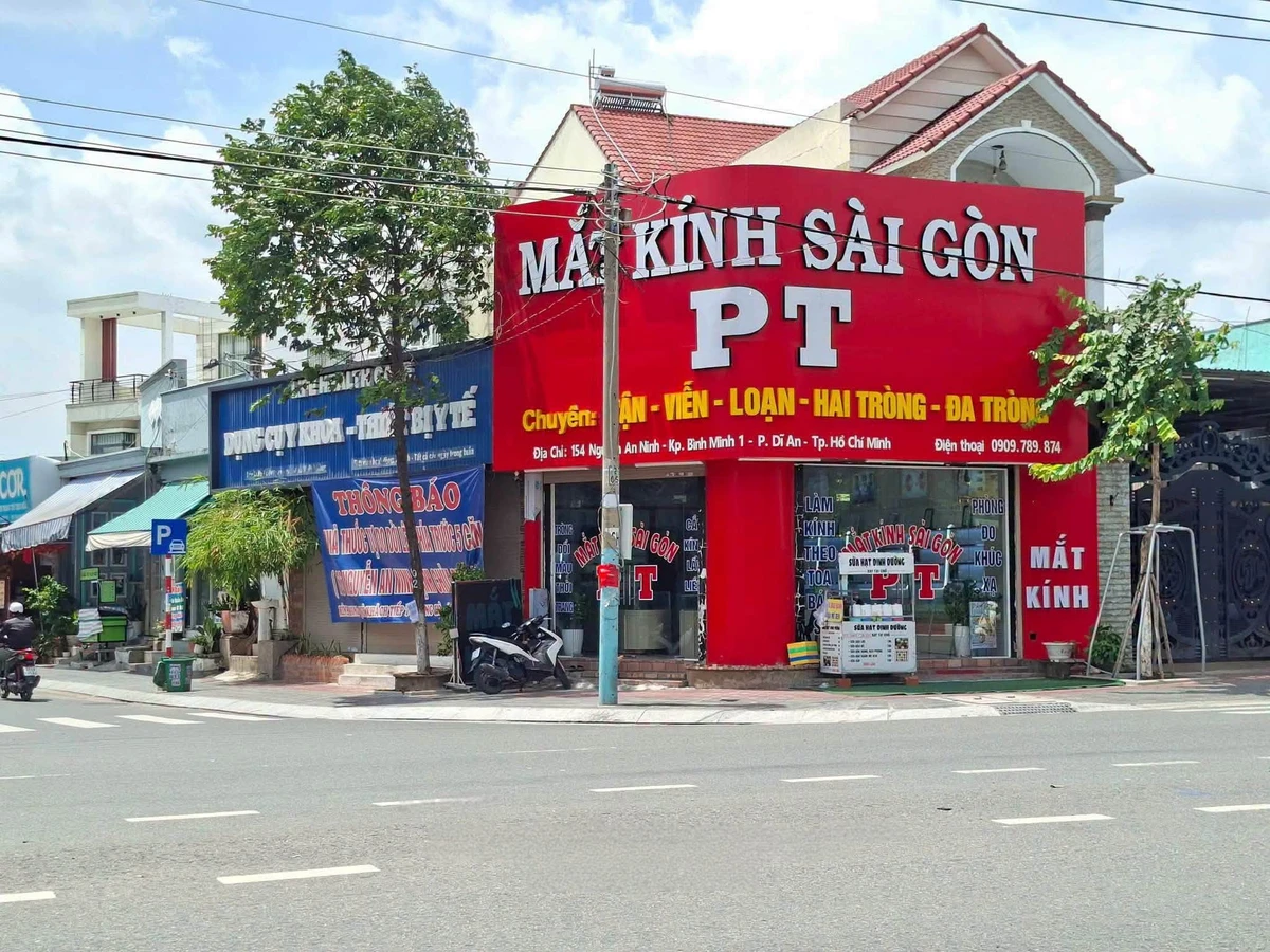 Bán góc 2 mặt tiền Nguyễn An Ninh, Dĩ An, 107m2 - Ảnh 1